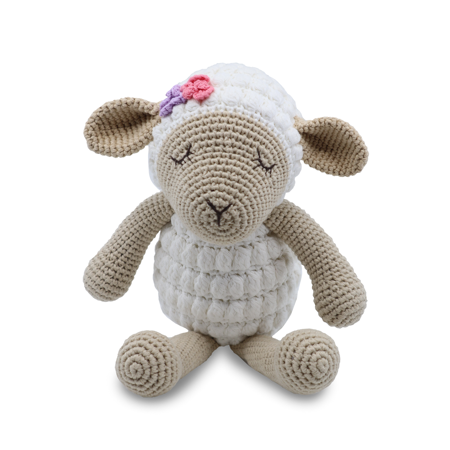 crochet lamb toy