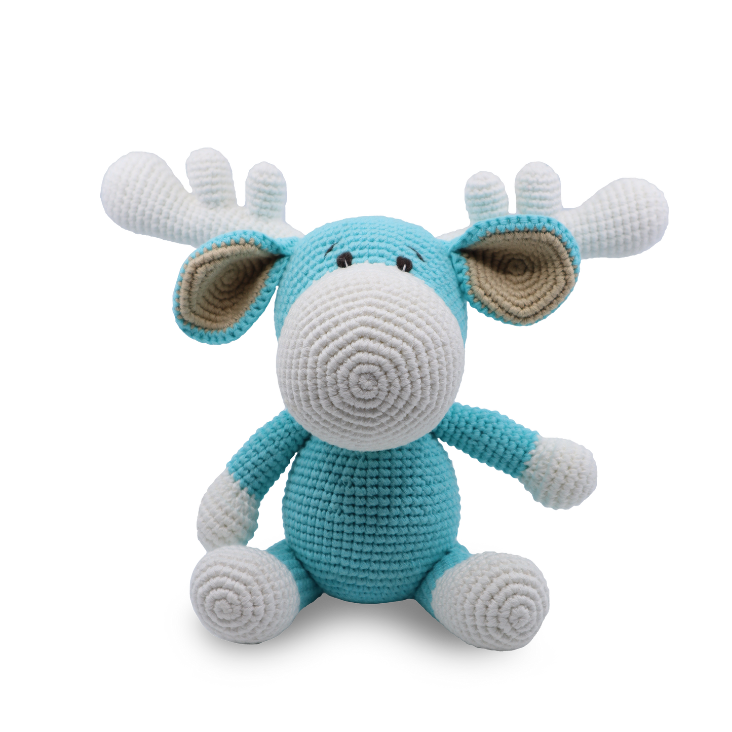 crochet moose toy