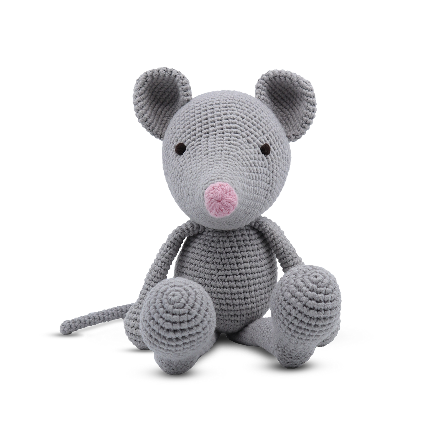 crochet mouse toy