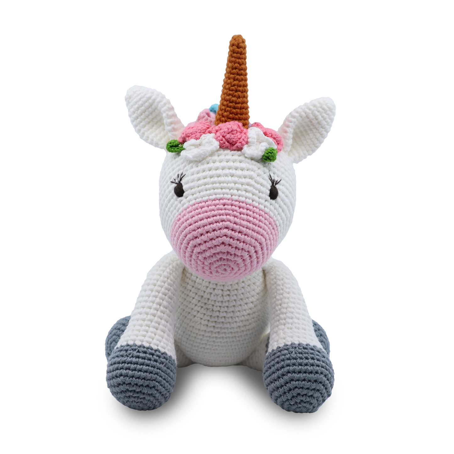 crochet unicorn toy