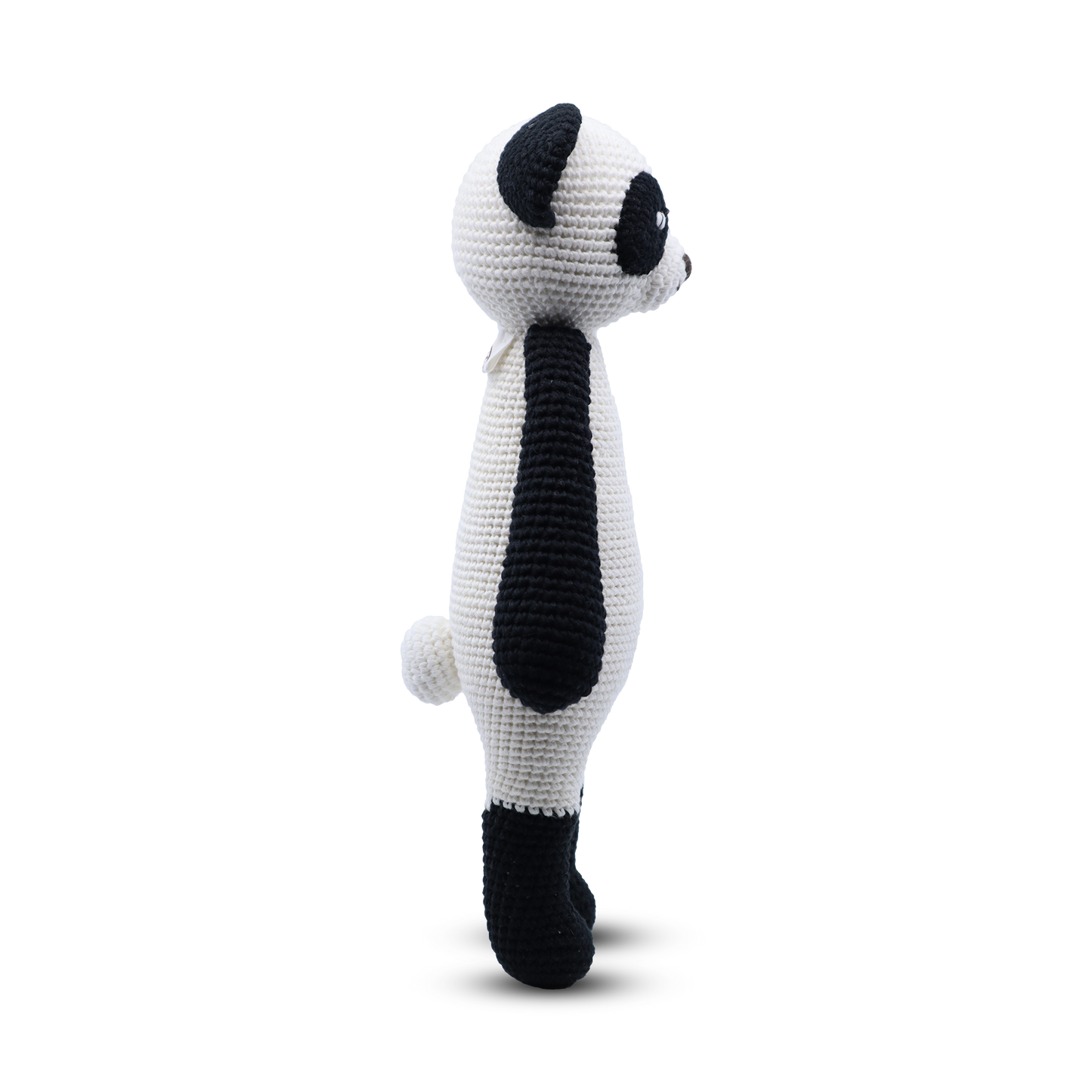 large panda toy side view