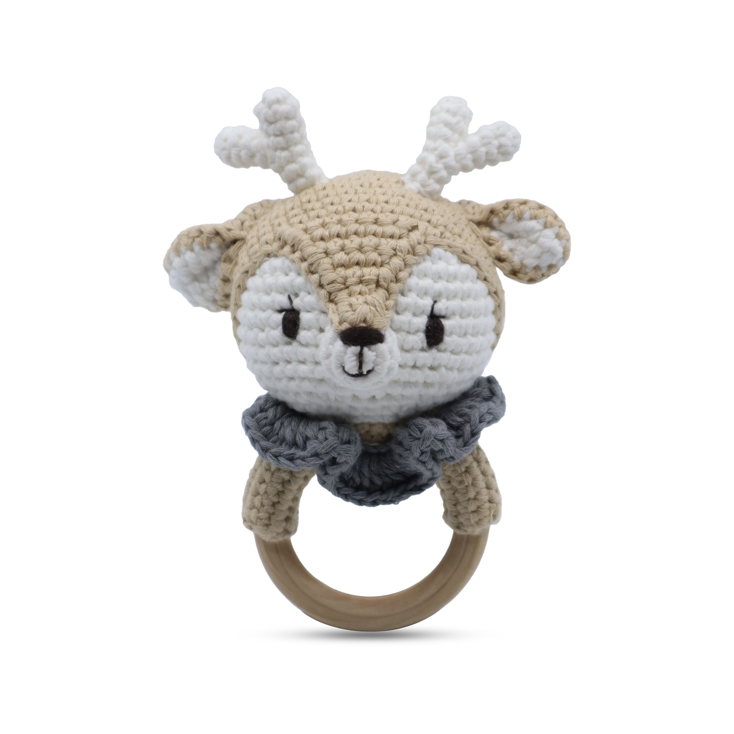 reindeer ring rattle