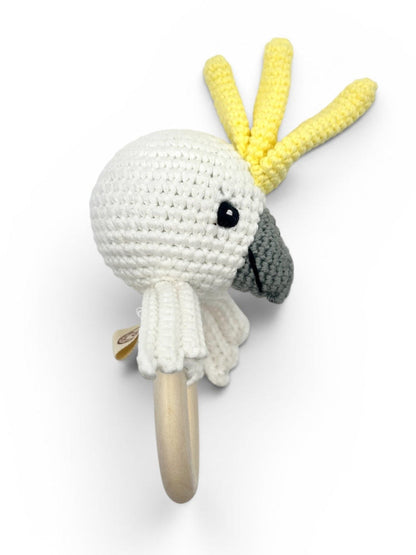 Sunny the Cockatoo - Ring Rattle