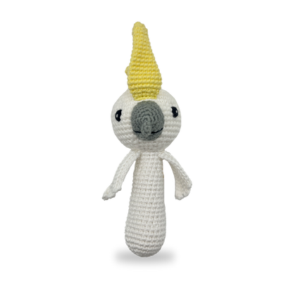 Sunny the Cockatoo - Shaker Rattle