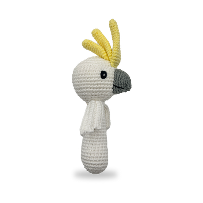 Sunny the Cockatoo - Shaker Rattle
