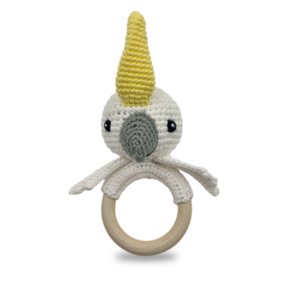 Sunny the Cockatoo - Ring Rattle