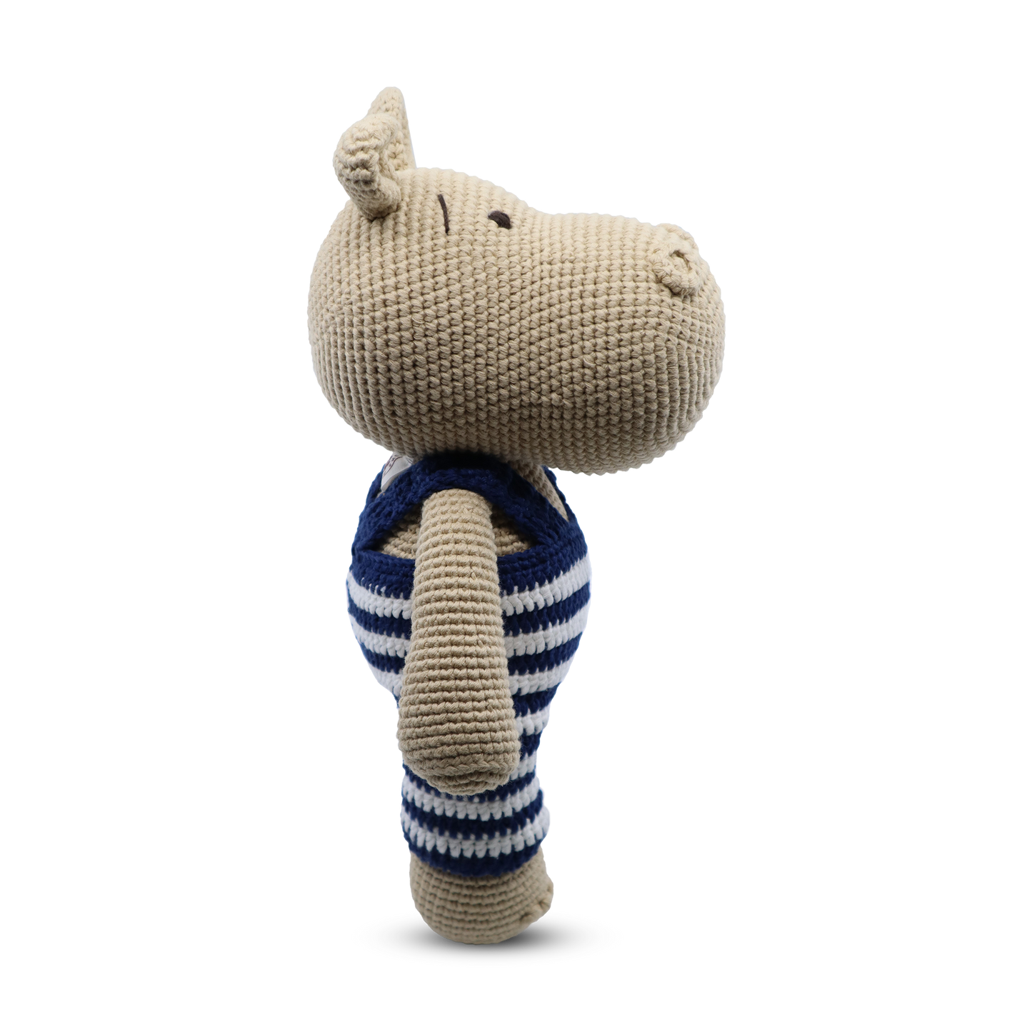large hippo toy side view